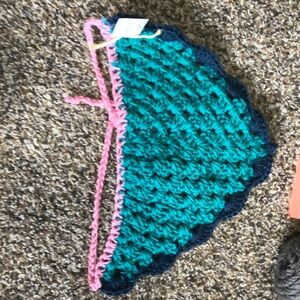 Teal, Blue, and Pink Dog Bandanna